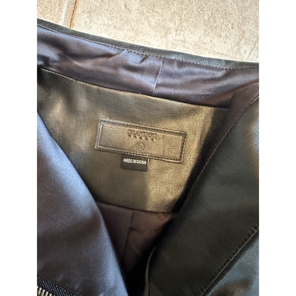 BLANK NYC Women's Black Moto Faux Leather Jacket Size M NWOT. *101 - Picture 16 of 16